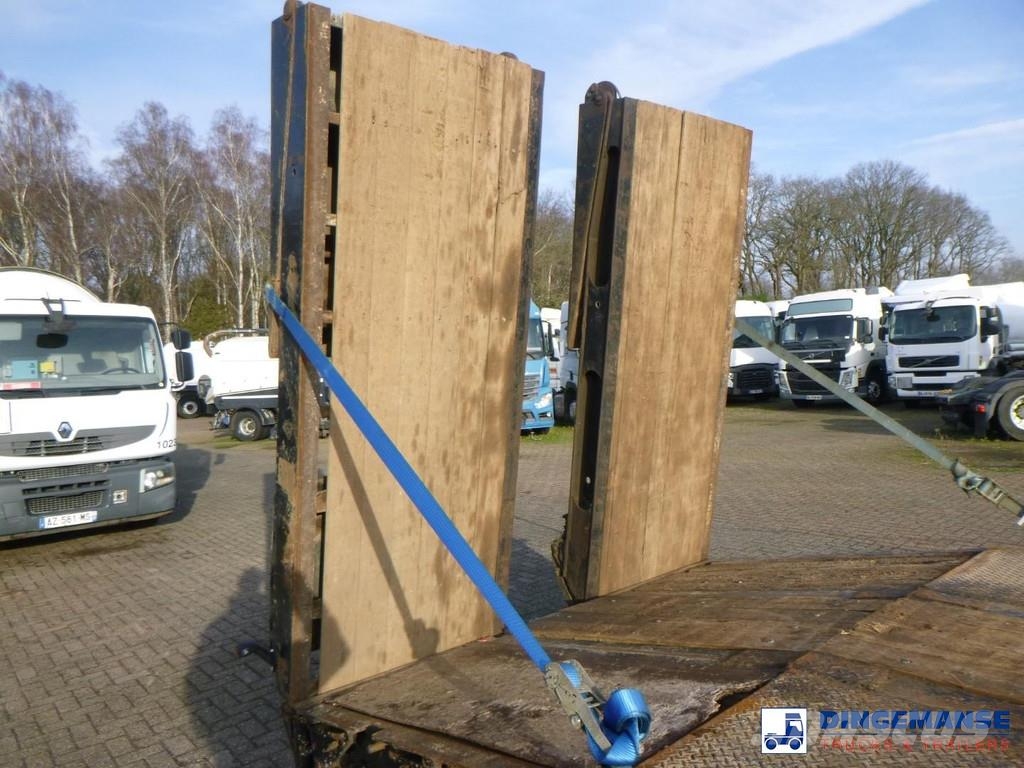 King 3-axle lowbed trailer GTS44 Low loader-semi-trailers