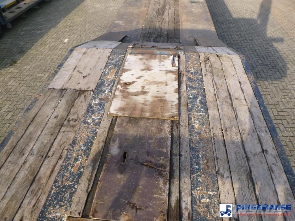 King 3-axle lowbed trailer GTS44 Low loader-semi-trailers