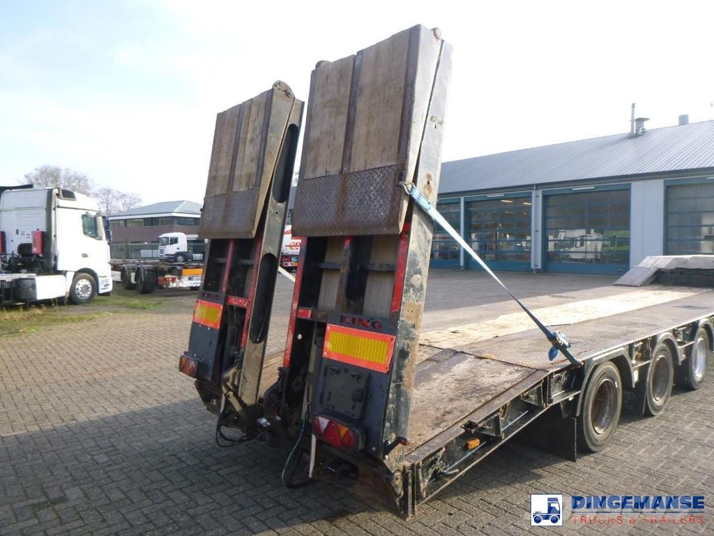 King 3-axle lowbed trailer GTS44 Low loader-semi-trailers