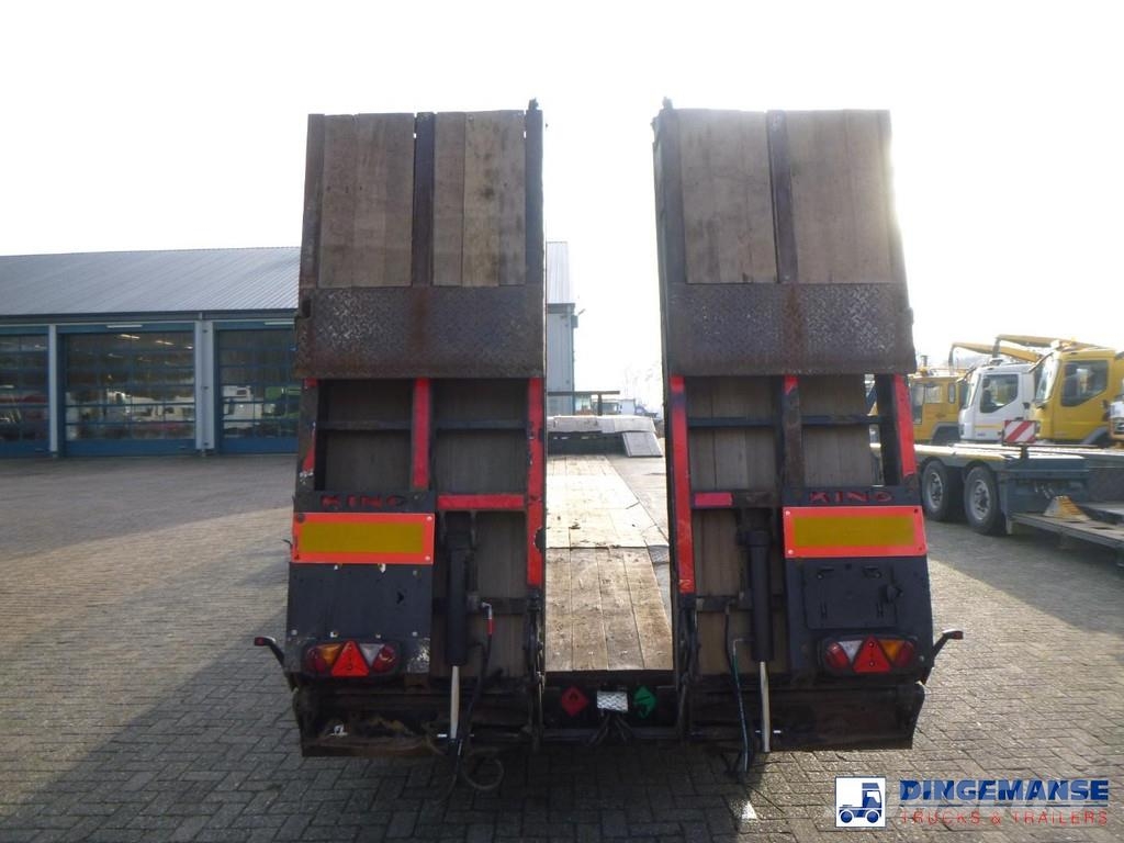King 3-axle lowbed trailer GTS44 Low loader-semi-trailers