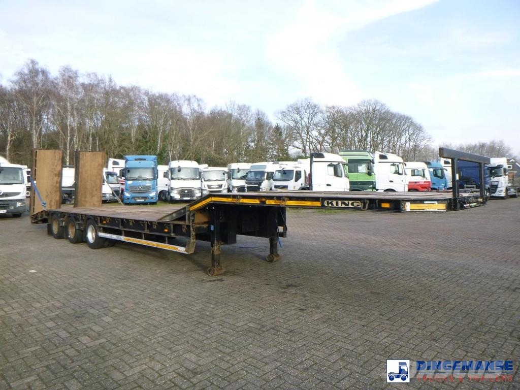 King 3-axle lowbed trailer GTS44 Low loader-semi-trailers