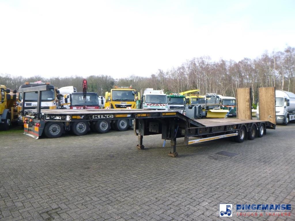 King 3-axle lowbed trailer GTS44 Low loader-semi-trailers