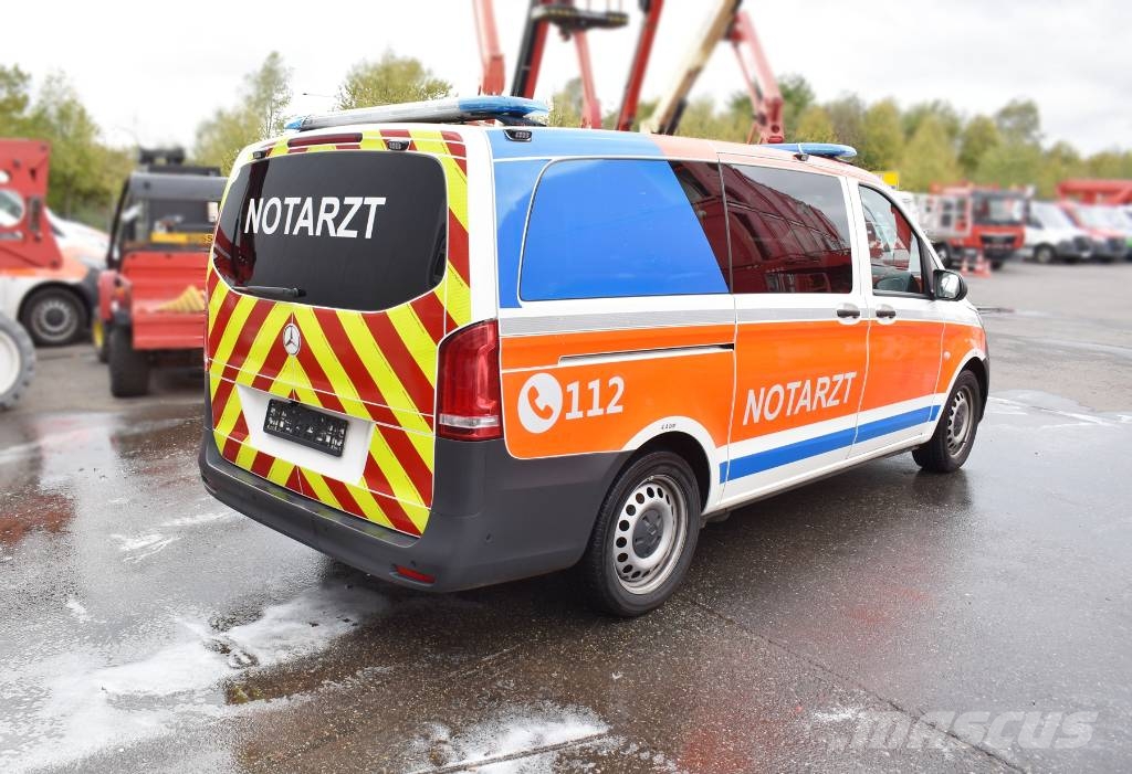 Mercedes-Benz Vito 4x4 Notarzt Einsatzfahrzeug NEF Ātrās palīdzības automašīnas