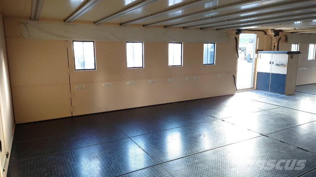 Cegelec Défense shelter militaire dépliable 80m² Ladijski kontejnerji