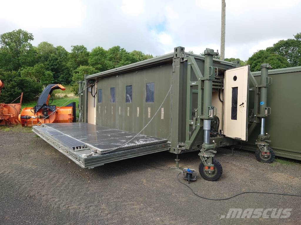 Cegelec Défense shelter militaire dépliable 80m² Ladijski kontejnerji