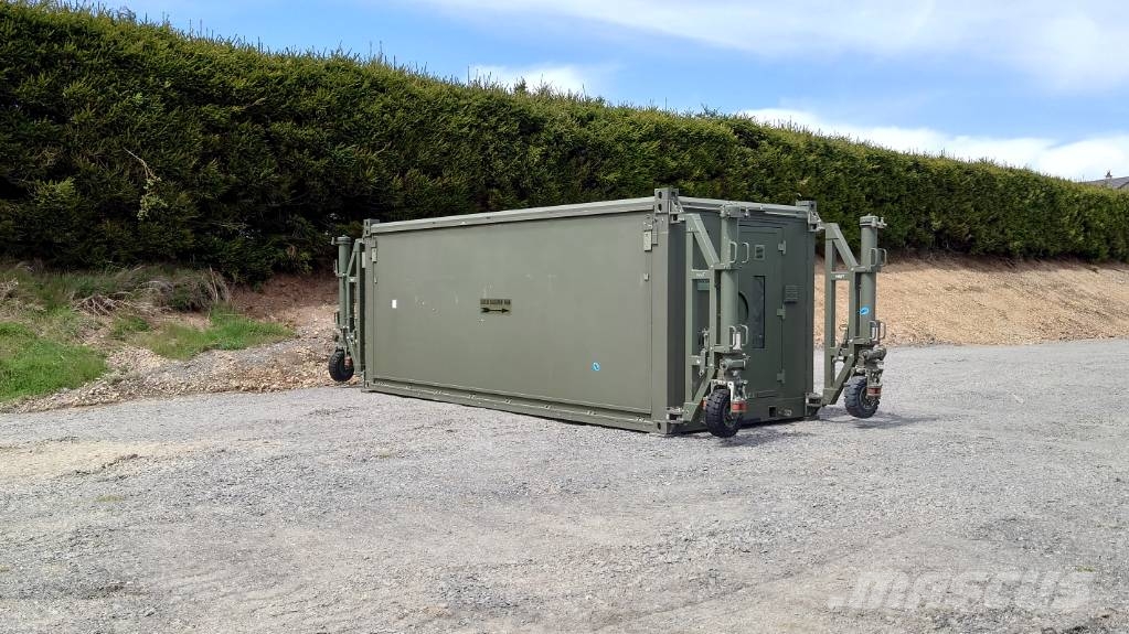 Cegelec Défense shelter militaire dépliable 80m² Ladijski kontejnerji