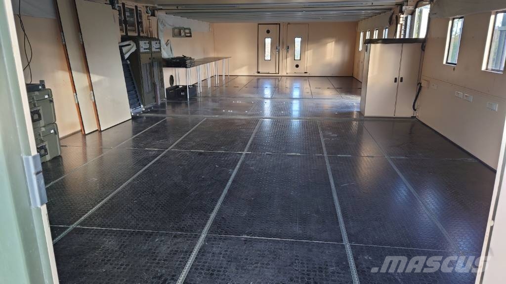 Cegelec Défense shelter militaire dépliable 80m² Ladijski kontejnerji