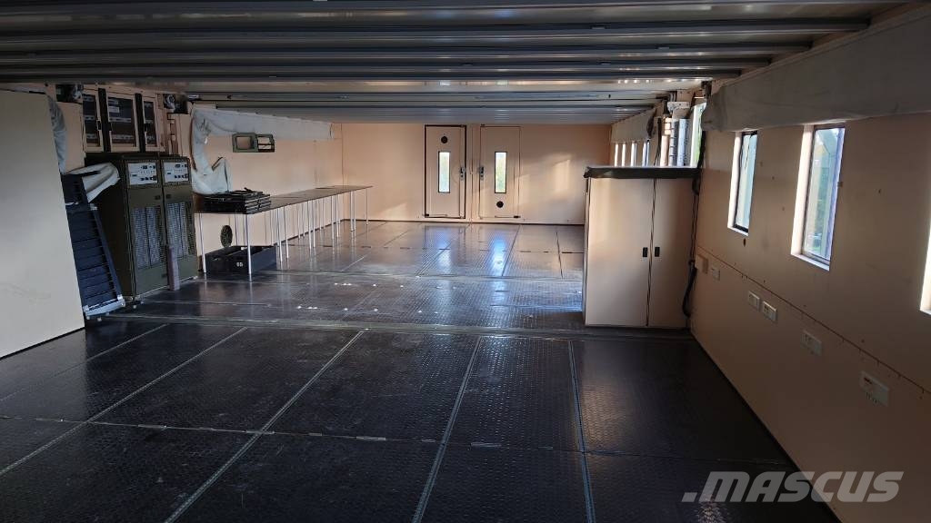 Cegelec Défense shelter militaire dépliable 80m² Ladijski kontejnerji