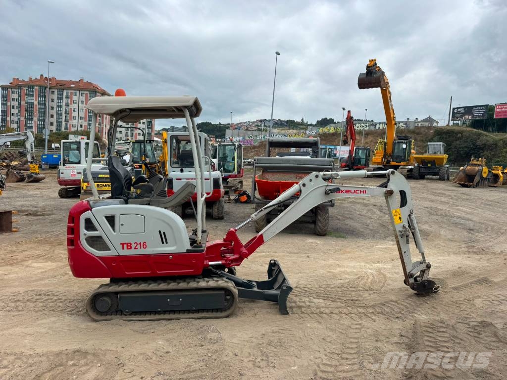 Takeuchi TB 216 Mini bagri <7t