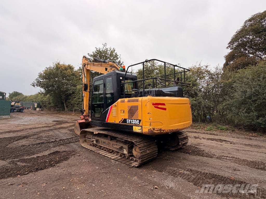 Sany SY 135 C 13 Ton Crawler Excavator Excavadoras de cadenas