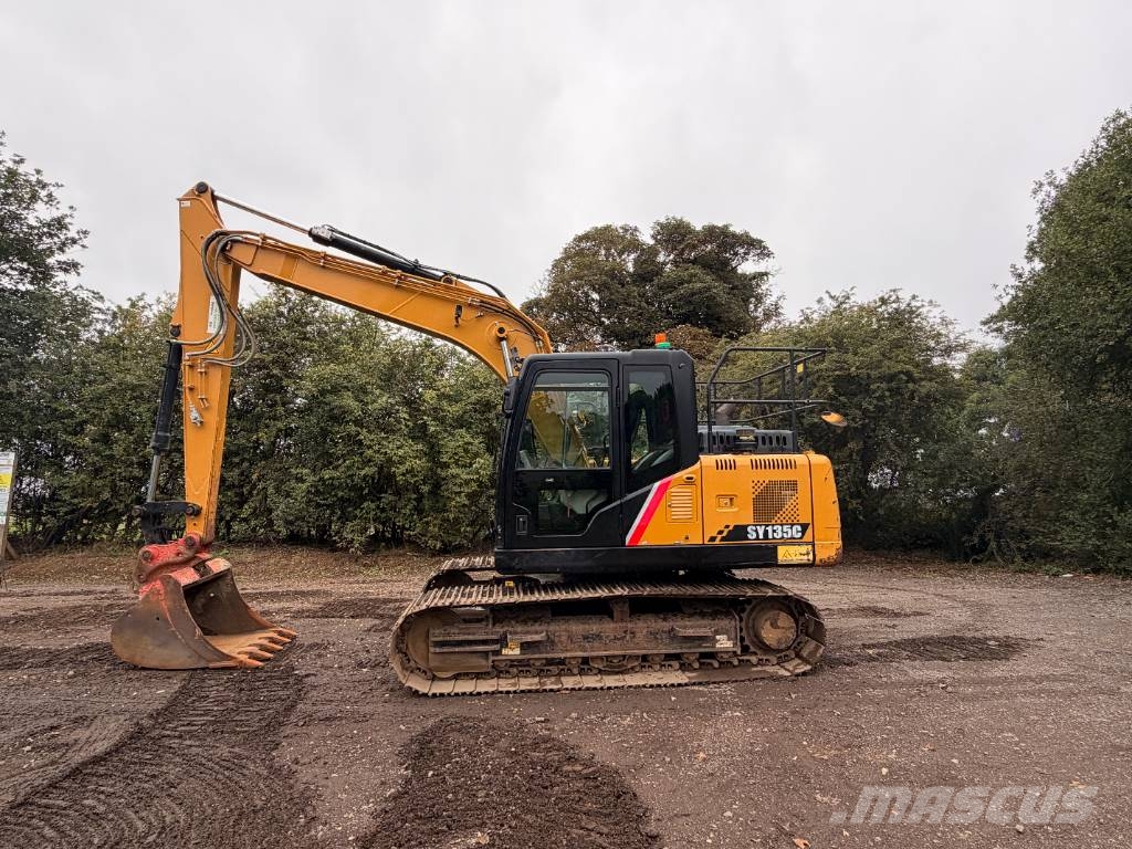 Sany SY 135 C 13 Ton Crawler Excavator Excavadoras de cadenas