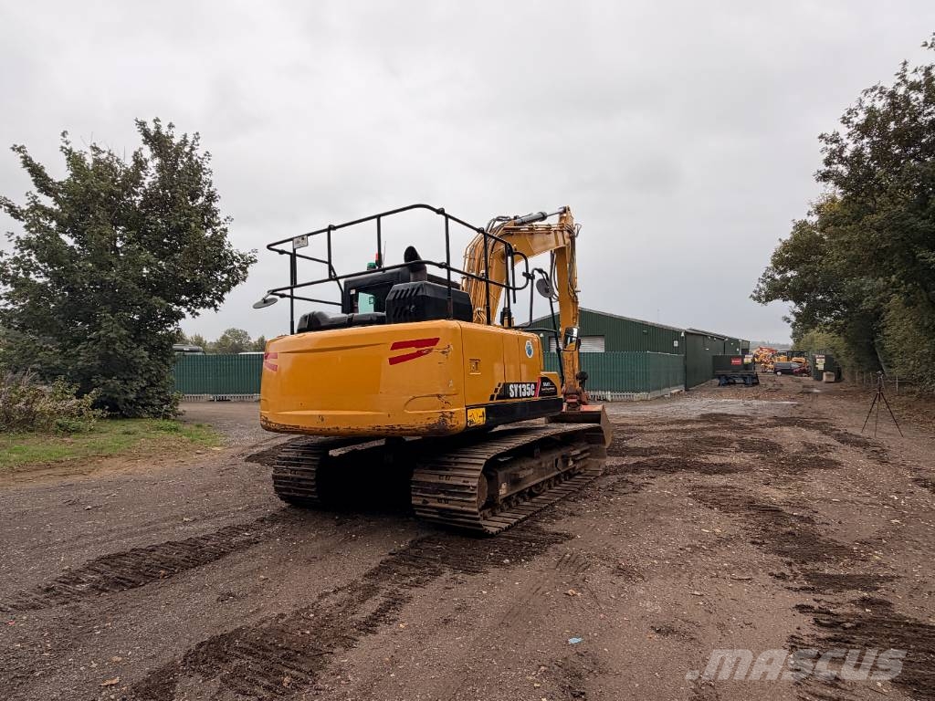 Sany SY 135 C 13 Ton Crawler Excavator Excavadoras de cadenas