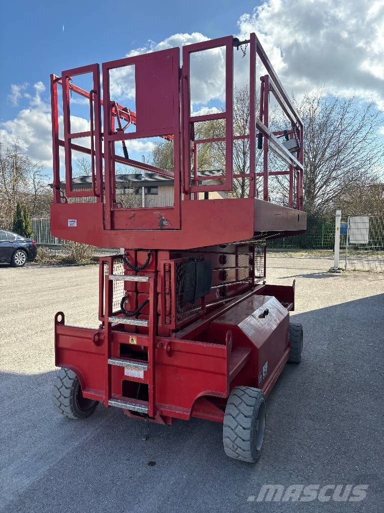 HAB S125-16E2WD 12,50m Scherenarbeitsbühne *Akku 2025* 剪式升降機