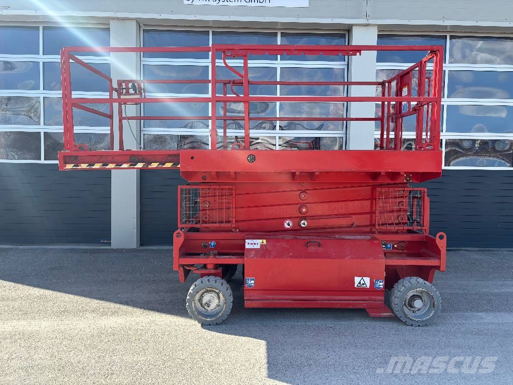 HAB S125-16E2WD 12,50m Scherenarbeitsbühne *Akku 2025* 剪式升降機