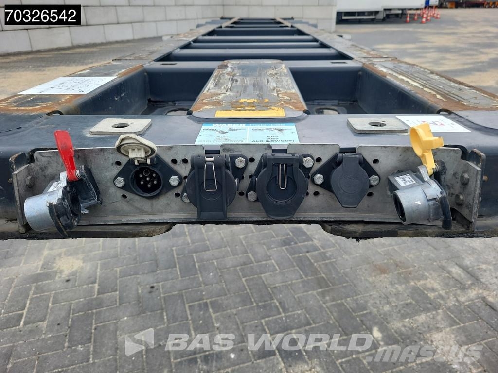 Kässbohrer CS BPW 40ft Lift Axle Kontejnerske polprikolice