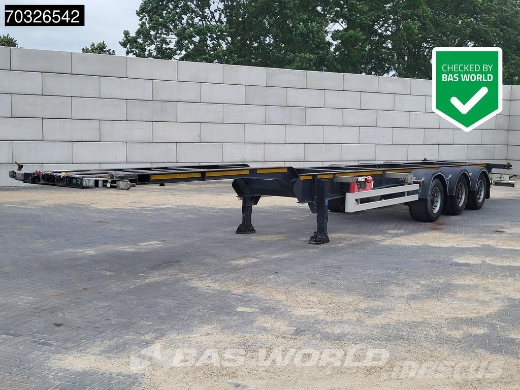 Kässbohrer CS BPW 40ft Lift Axle Kontejnerske polprikolice