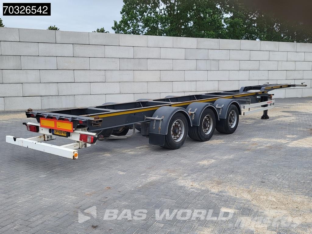 Kässbohrer CS BPW 40ft Lift Axle Kontejnerske polprikolice