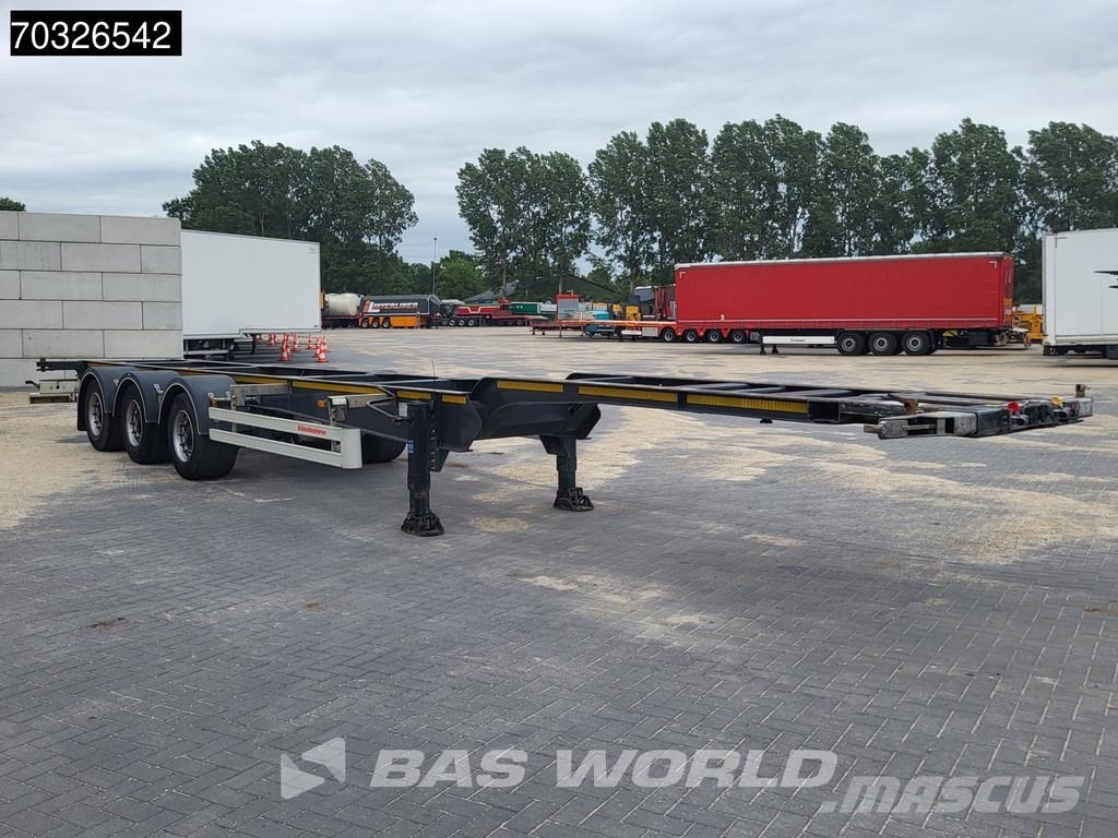 Kässbohrer CS BPW 40ft Lift Axle Kontejnerske polprikolice