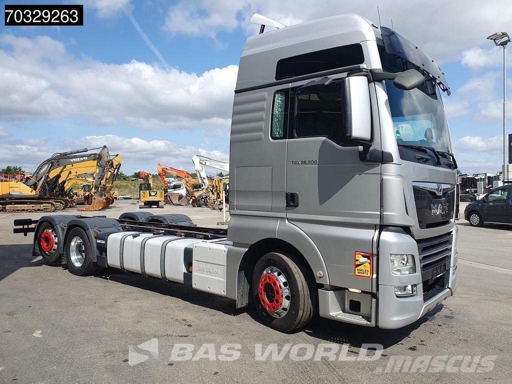 MAN TGX 26.500 6X2 Chassis Lift+steering Axle Full Air Chassis