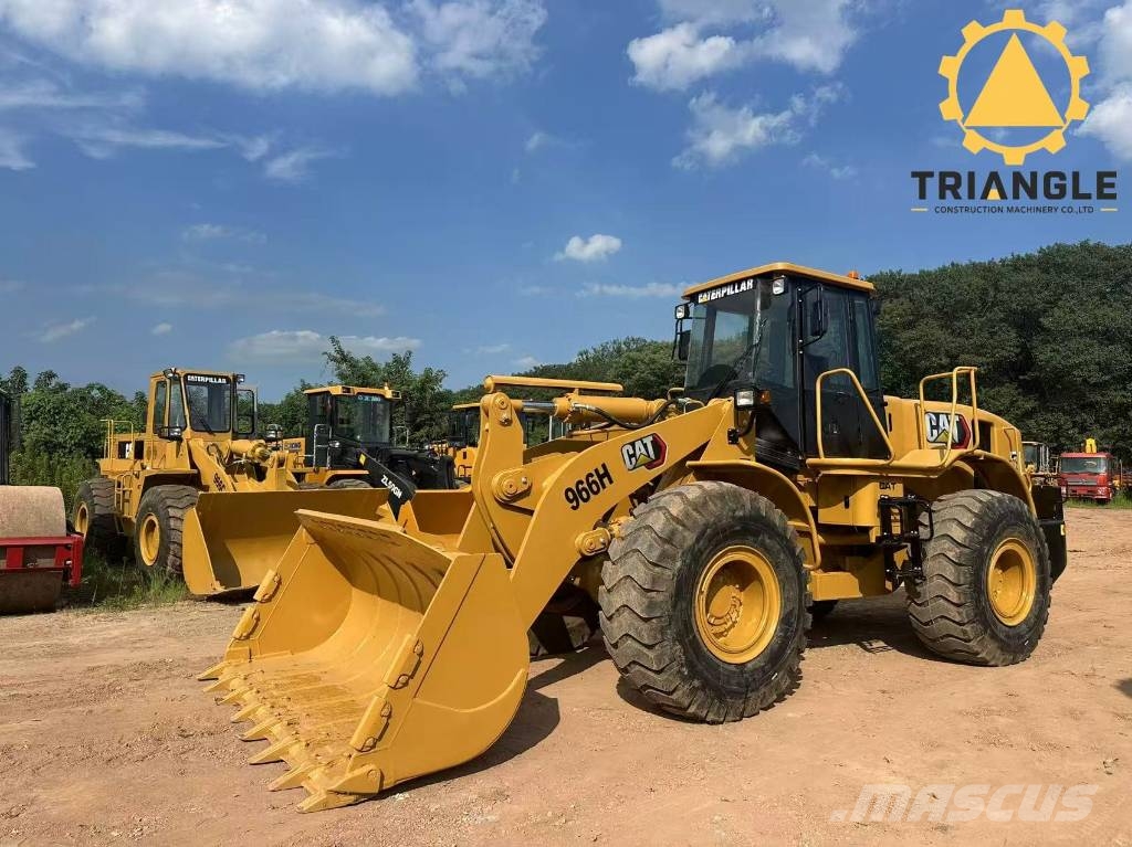 CAT 966 H Gumikerekes homlokrakodók