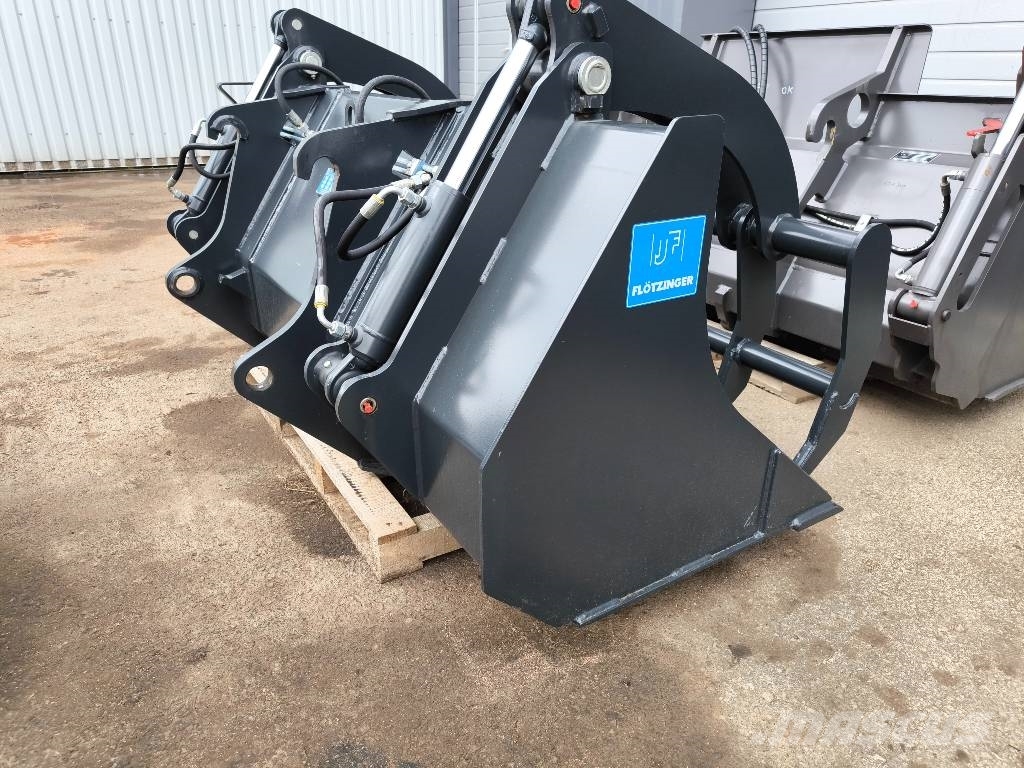 Flotzinger 1m3 bucket with Grapple Baldes