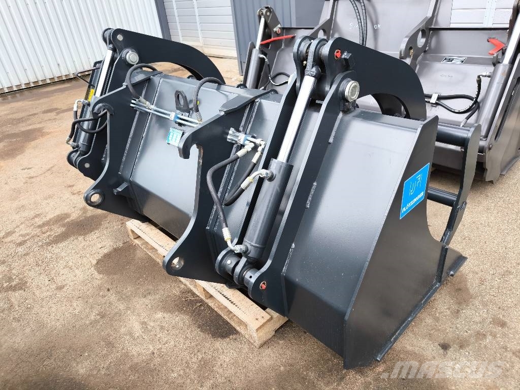 Flotzinger 1m3 bucket with Grapple Baldes