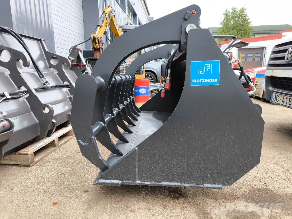 Flotzinger 1m3 bucket with Grapple Baldes