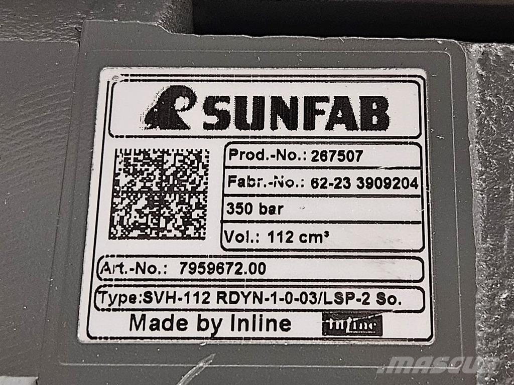 Sunfab SVH-112RDYN-1-0-03/LSP-2 - Load sensing pump هيدروليات