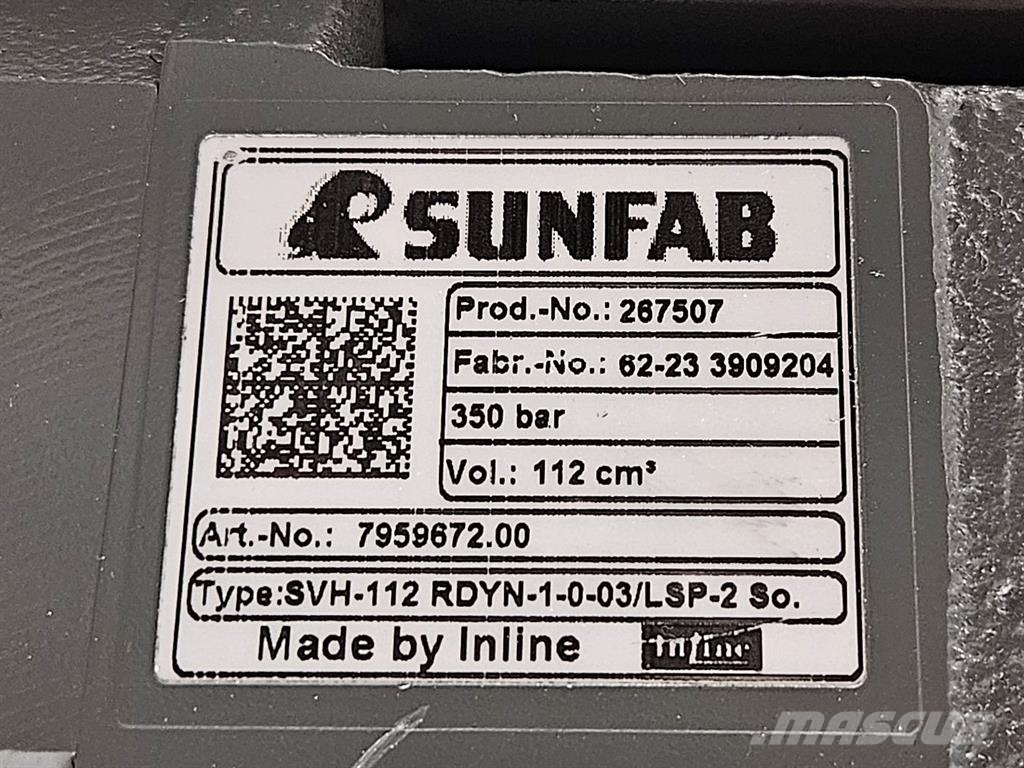 Sunfab SVH-112RDYN-1-0-03/LSP-2 - Load sensing pump Hidraulika