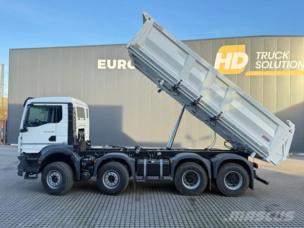 MAN TGS 35.480 TGS 35.480 8x4 Retarder 3-Seiten-Kipper Tipper trucks