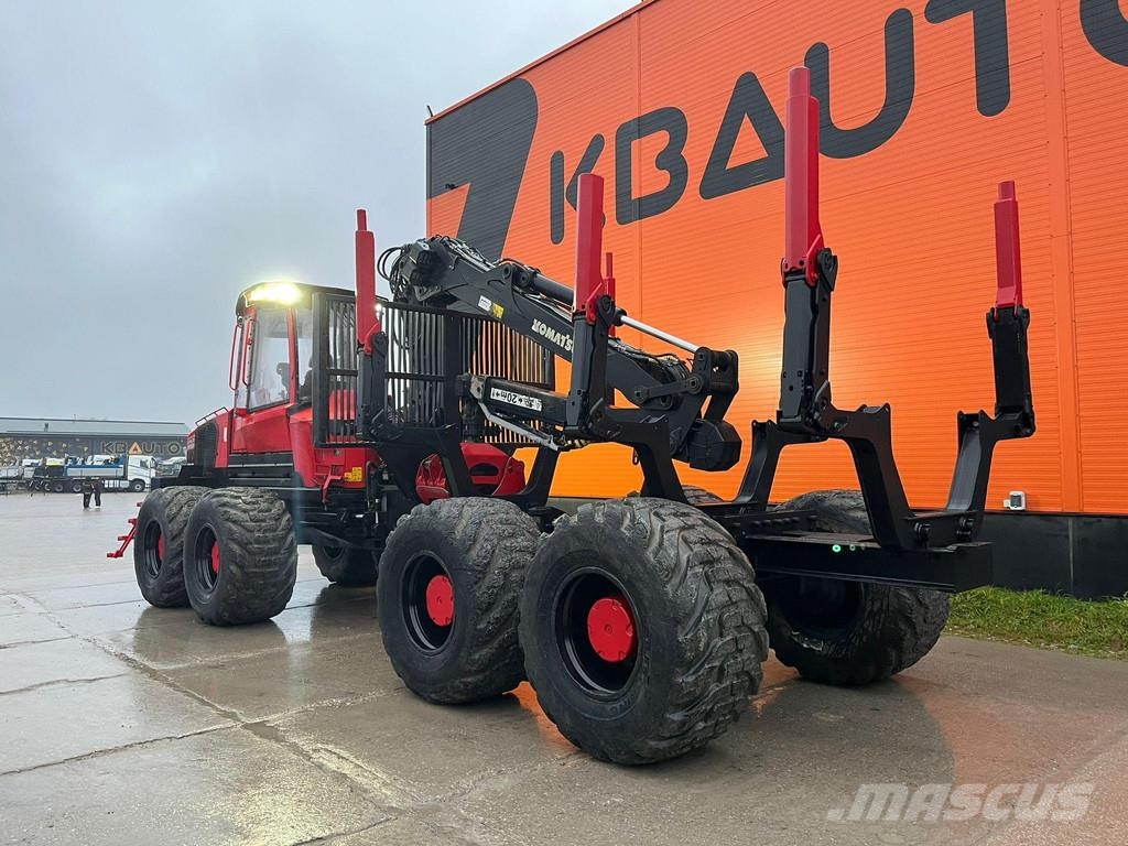 Komatsu 895 8x8 LOADFLEX / CRANE 165F 원목 포워더