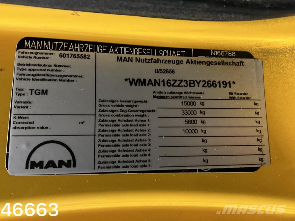 MAN TGM 15.250 Copma 11 Tonmeter laadkraan Kranen voor alle terreinen