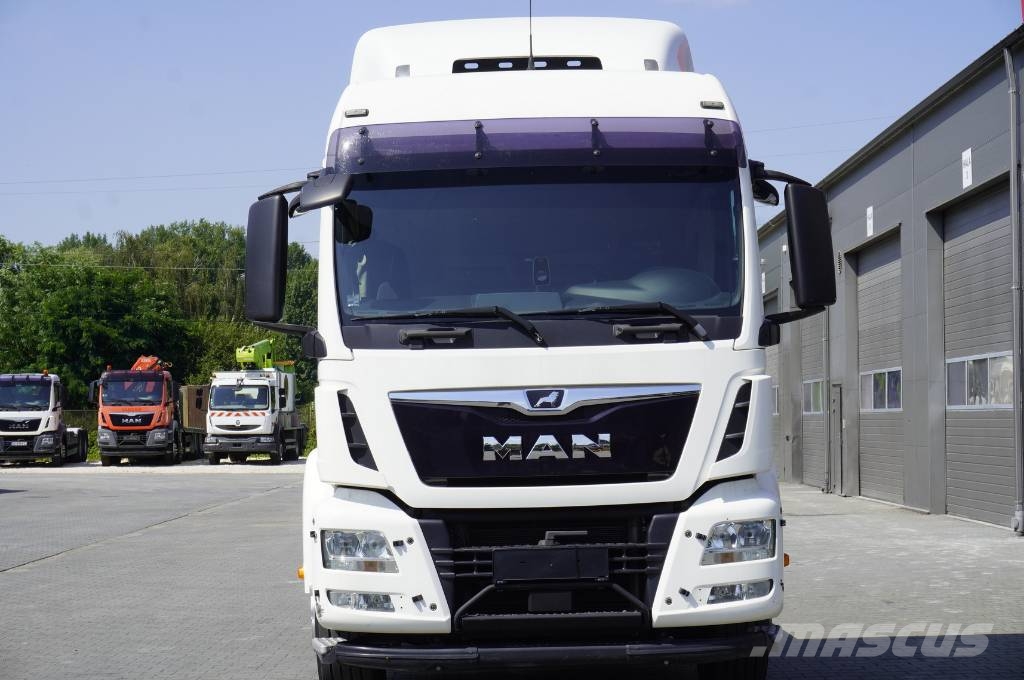 MAN TGS 18.470 / ADR AT / chassis 745 cm / sleeper cab شاحنات بمقصورة وهيكل