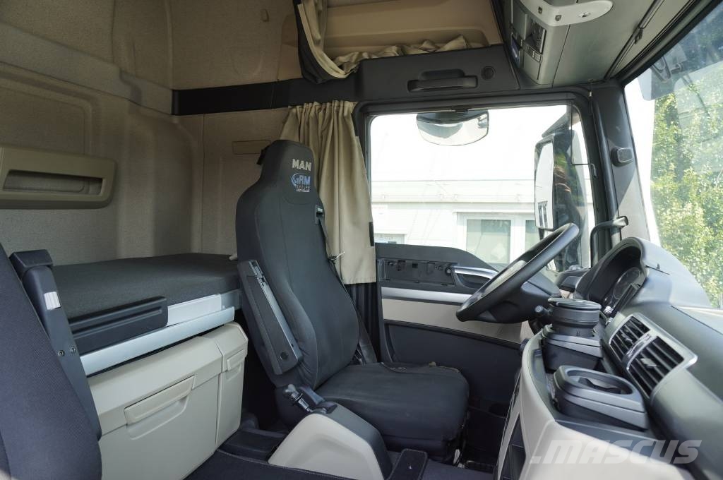 MAN TGS 18.470 / ADR AT / chassis 745 cm / sleeper cab شاحنات بمقصورة وهيكل