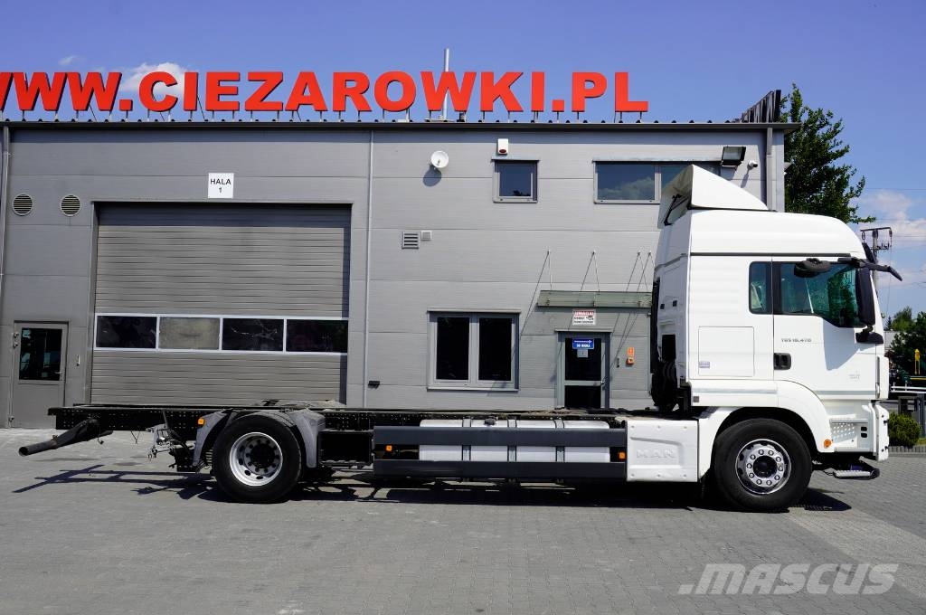 MAN TGS 18.470 / ADR AT / chassis 745 cm / sleeper cab شاحنات بمقصورة وهيكل