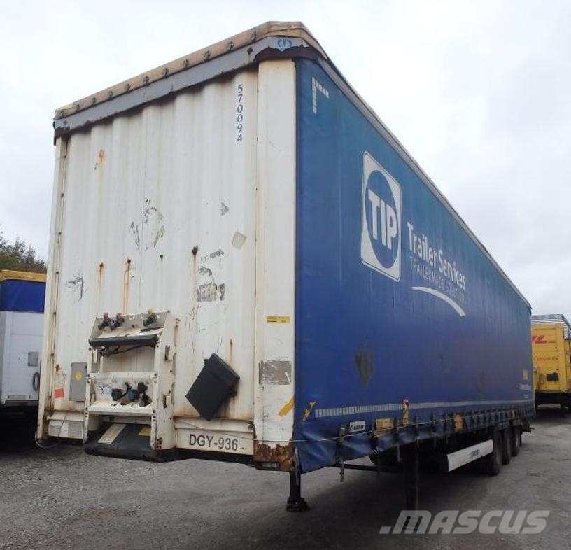 Krone Trailer Curtainsider Lifting + Sliding Roof Mega Semirremolques de caja de lona
