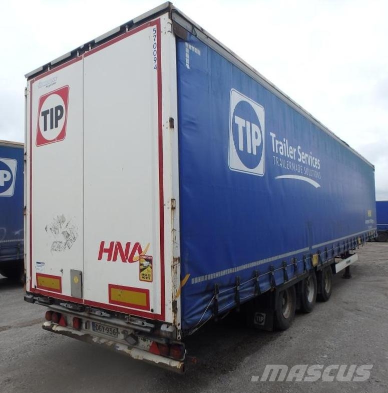 Krone Trailer Curtainsider Lifting + Sliding Roof Mega Semirremolques de caja de lona