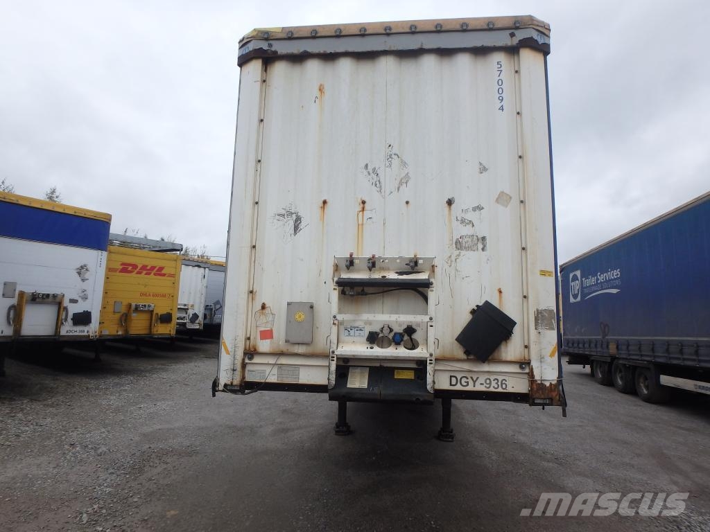 Krone Trailer Curtainsider Lifting + Sliding Roof Mega Semirremolques de caja de lona