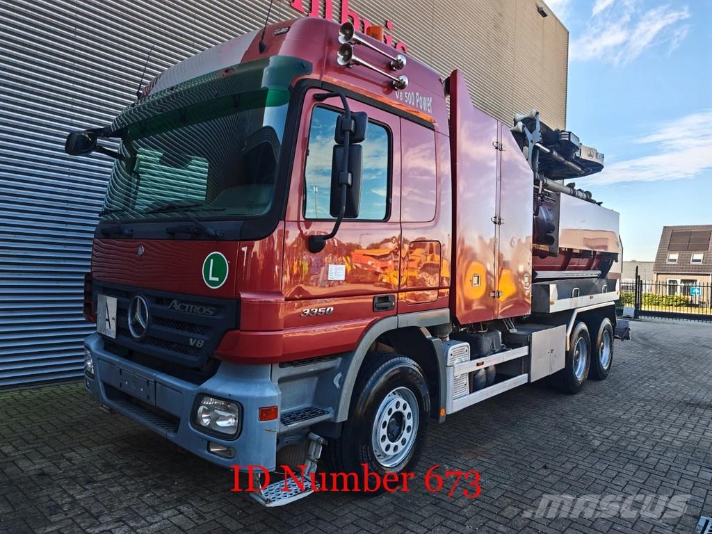 Mercedes-Benz Actros 3350 V8 6x4 Kaiser Aquastar 11.000 Liter Αποφρακτικά οχήματα