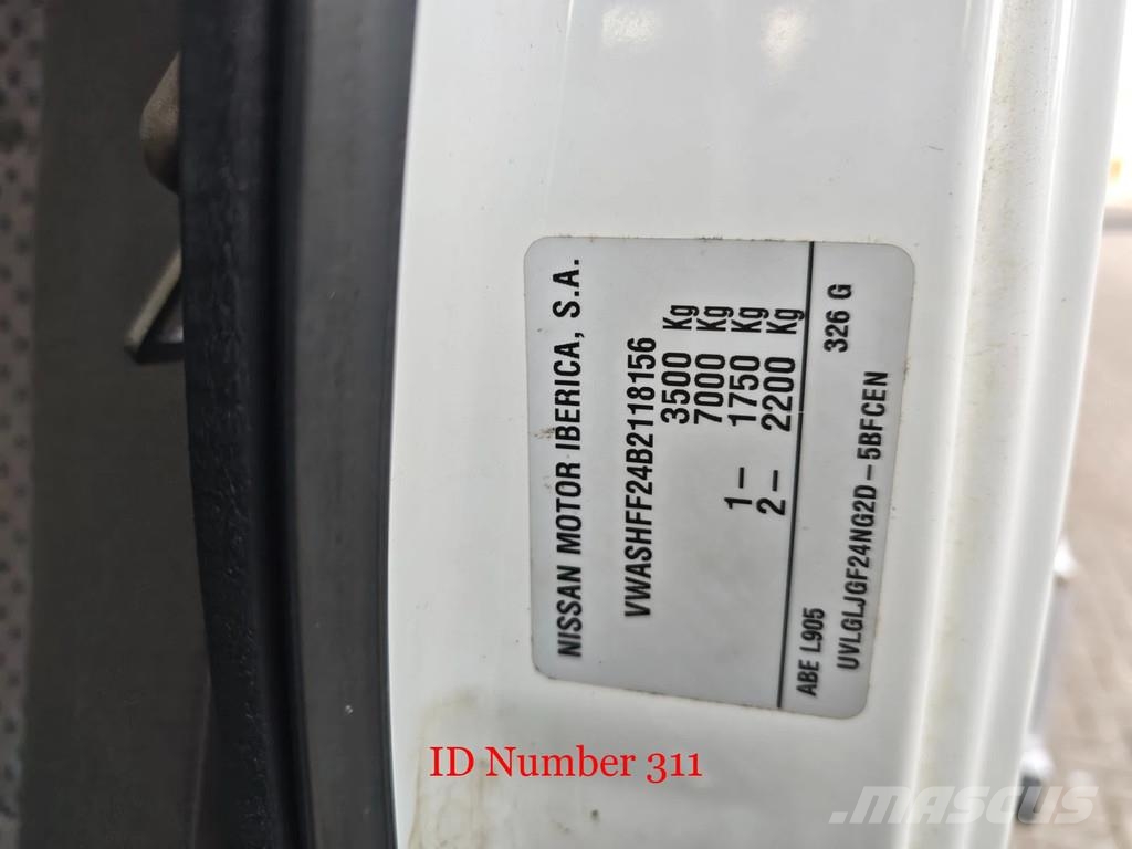 Nissan Cabstar 35.13 GSR E179T Truck mounted aerial platforms