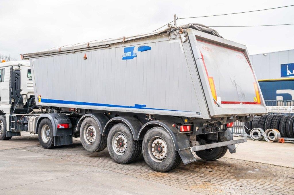 Fliegl SDS01-ALU-32m3 Kiper poluprikolice