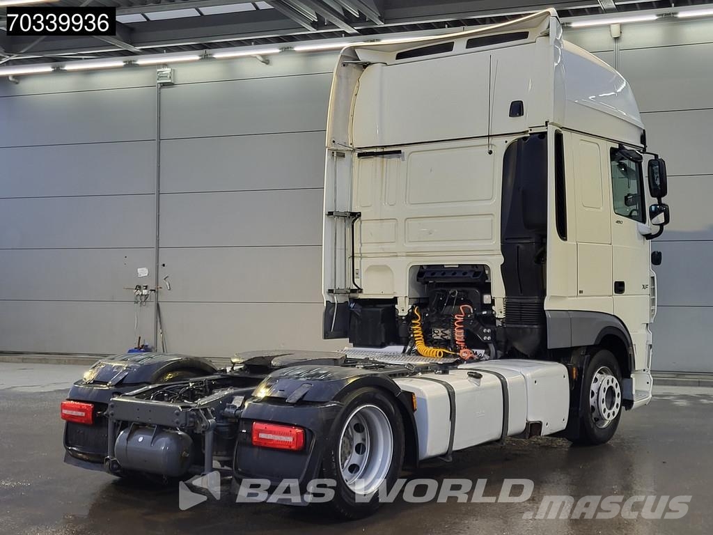 DAF XF 480 XF 4X2 Mega SSC 2xTanks ACC Standklima Vetopöytäautot
