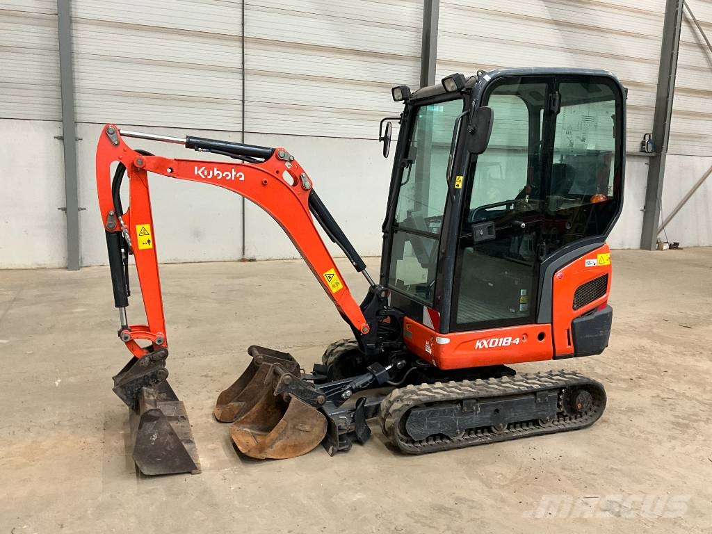 Kubota KX 018-4 Minigravemaskiner
