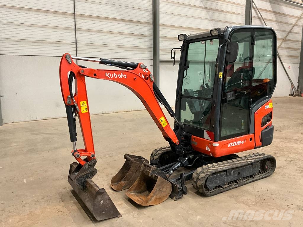Kubota KX 018-4 Minigravemaskiner