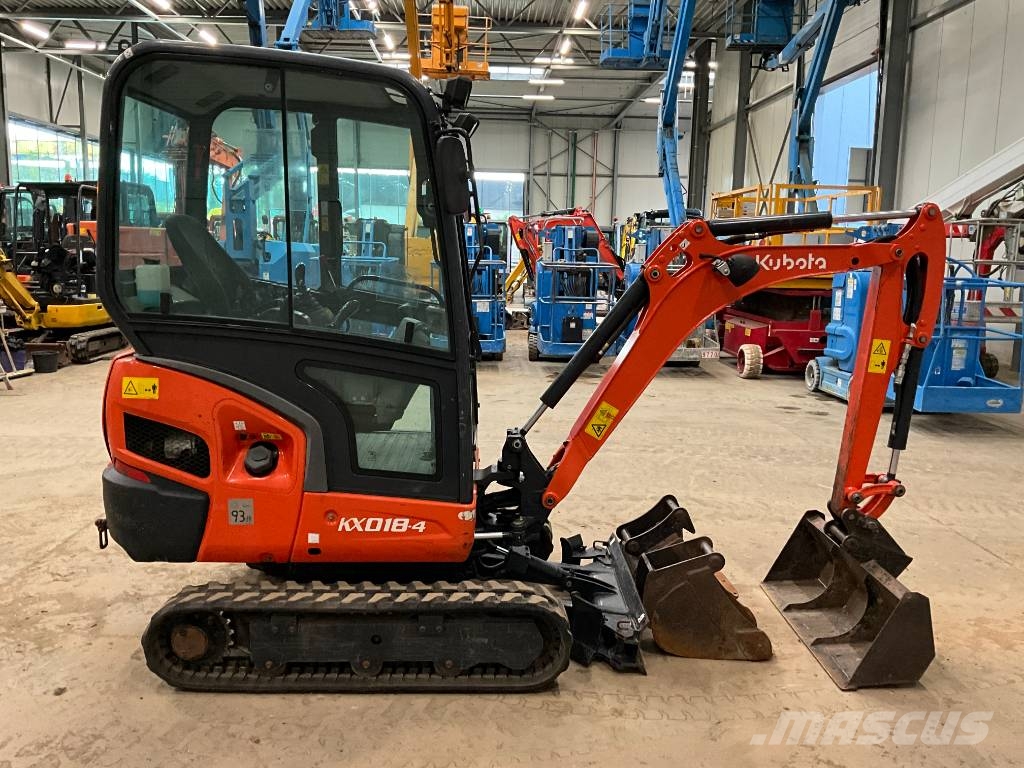 Kubota KX 018-4 Minigravemaskiner
