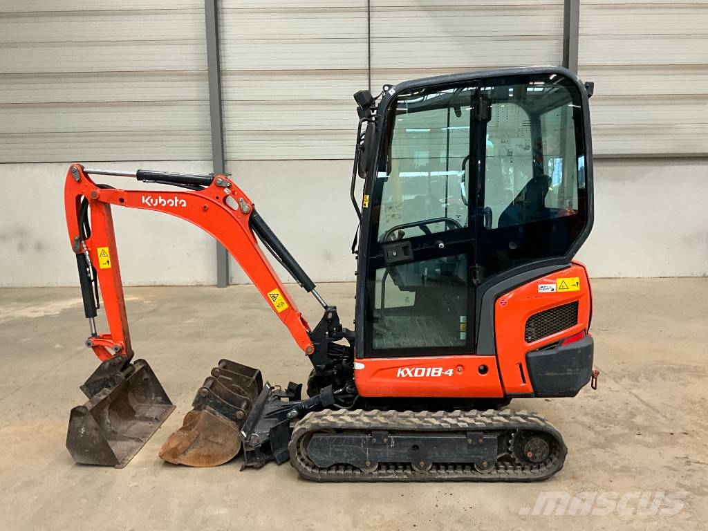 Kubota KX 018-4 Minigravemaskiner