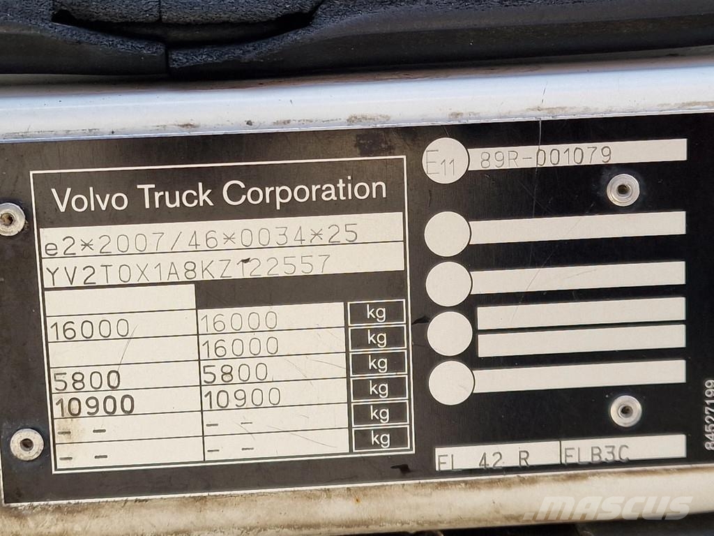 Volvo FL 250 Thermoking T-1200R - Full air - Euro 6 - Ca شاحنات بدرجة حرارة قابلة للضبط