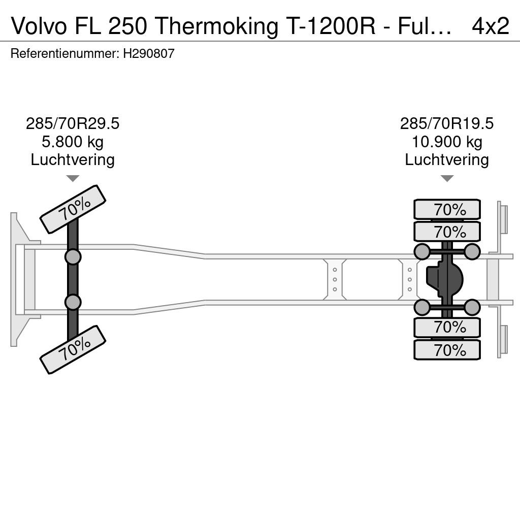 Volvo FL 250 Thermoking T-1200R - Full air - Euro 6 - Ca شاحنات بدرجة حرارة قابلة للضبط