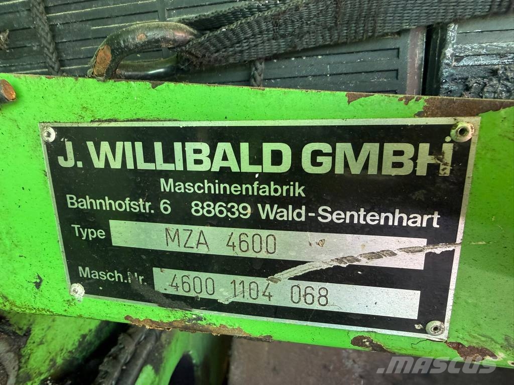 Willibald MZA 4600 Estilhaçadoras florestais