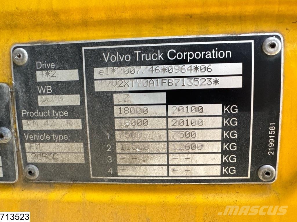 Volvo FM 460 EURO 6, Kässbohrer, Combi, Supertrans Avtotransporterji